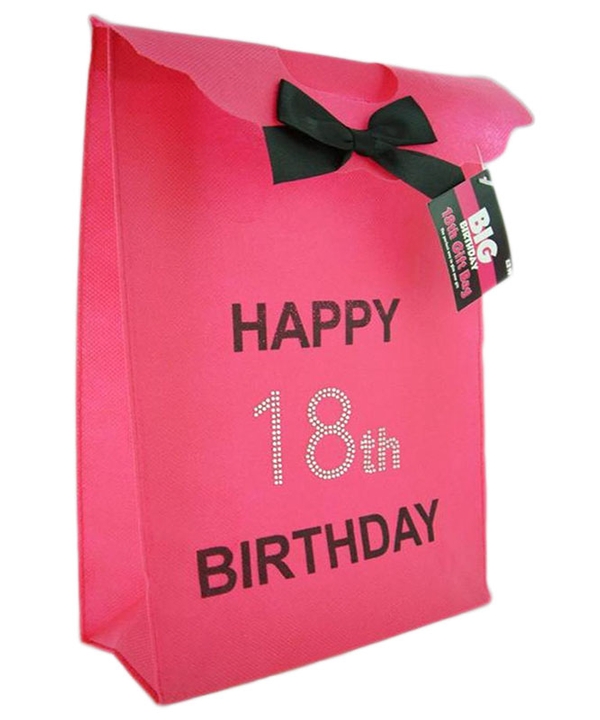  Pink Diamante 18th Gift Bag