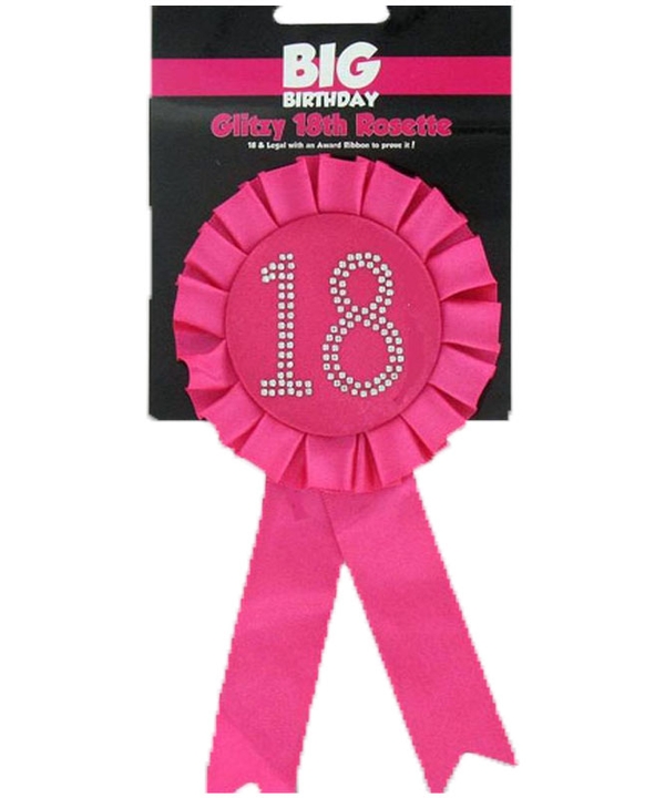 Hot Pink 18 Rosette