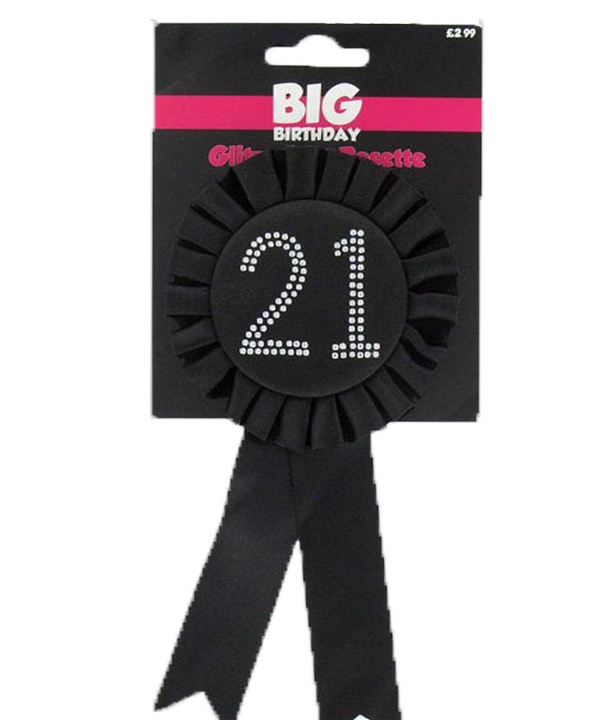 Black 21 Rosette