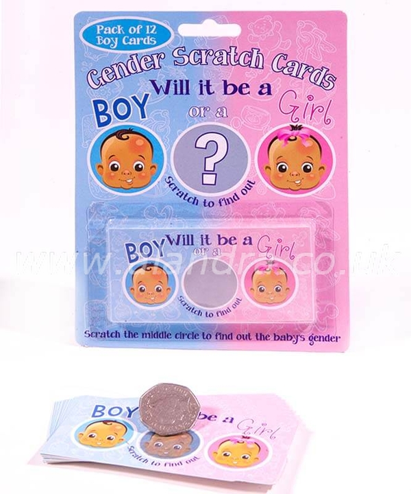 Scratch Boy Gender Reveal Game